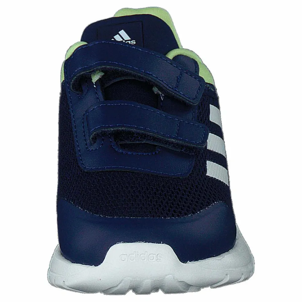 Tensaur Run Shoes Dark Blue / Core White / Pulse Lime