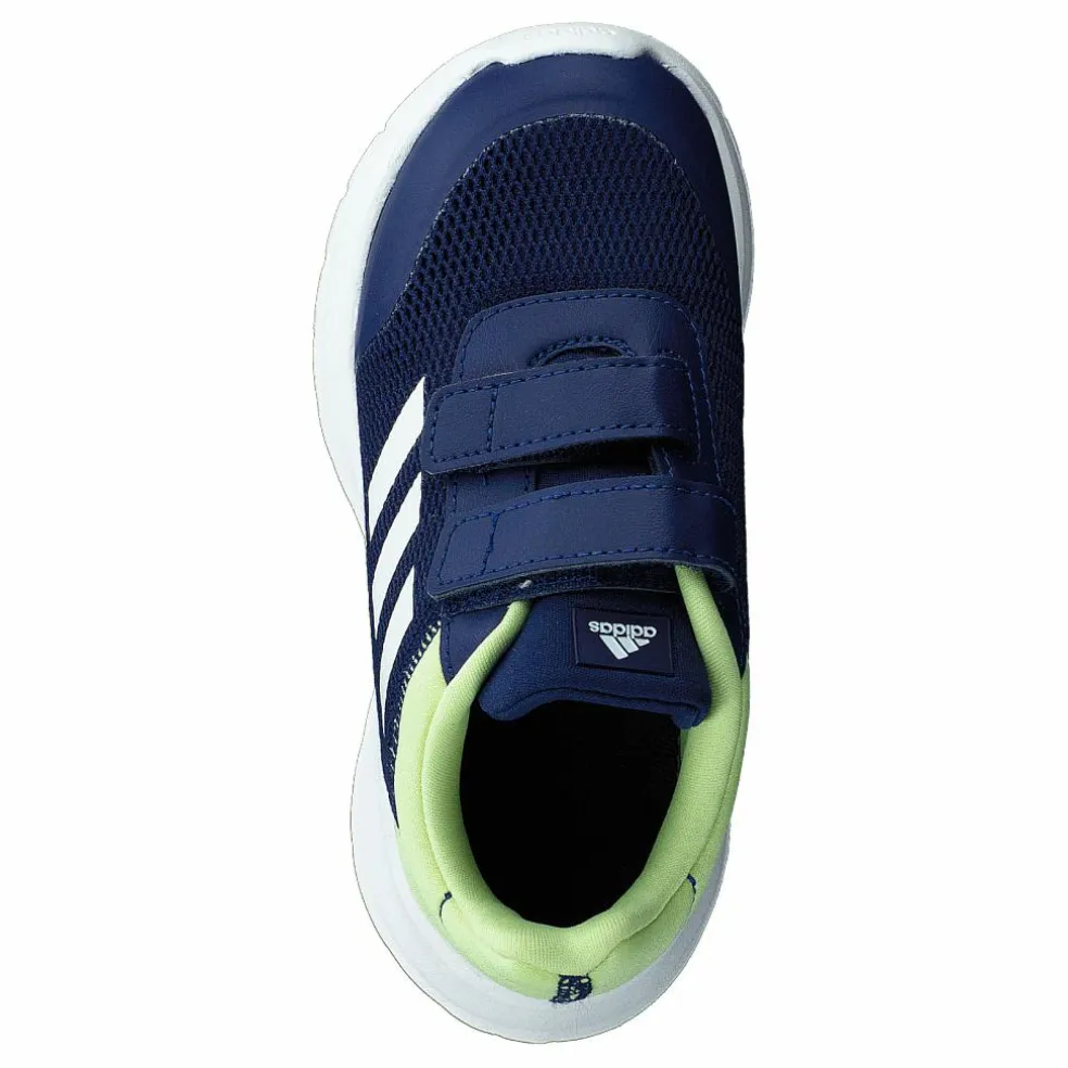 Tensaur Run Shoes Dark Blue / Core White / Pulse Lime