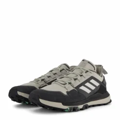 Terrex Hikster Low Hiking Shoes Grey Five / Silver Metallic / Beam Green