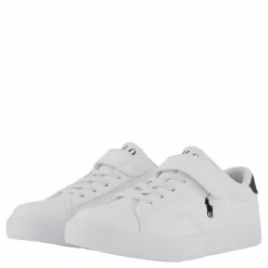 Theron V Ps White Smooth Pu/navy W/ Navy P