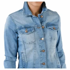 Tia Life Dnm Jacket Bb Lb Blue