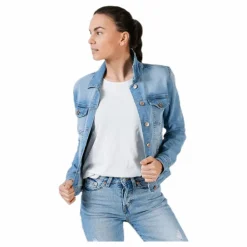 Tia Life Dnm Jacket Bb Lb Blue