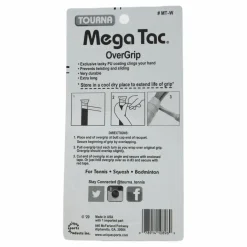 Tourna Mega Tac 3-pack White