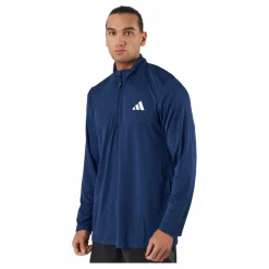 Train Essentials Seasonal Training 1/4-Zip Long Sleeve Sweatshirt Dark Blue