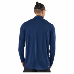 Train Essentials Seasonal Training 1/4-Zip Long Sleeve Sweatshirt Dark Blue