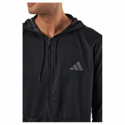 Train Essentials Seasonal Training Full-Zip Jacket Black