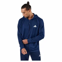 Train Essentials Seasonal Training Full-Zip Jacket Dark Blue
