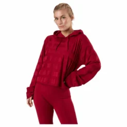 Train First Mile Mono Hoodie Red