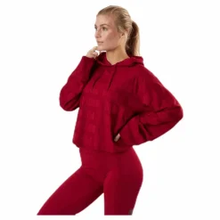 Train First Mile Mono Hoodie Red