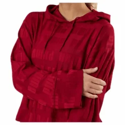 Train First Mile Mono Hoodie Red