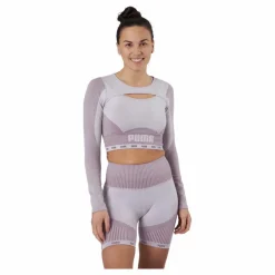 Train Formknit Seamless Long S Lavender Fog-grape Wine