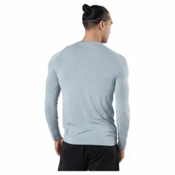 Train Formknit Seamless Ls Tee Medium Gray Heather