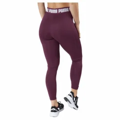 Train High Waist Full Tight Grape Wine