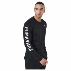 Train Logo Ls Tee Puma Black