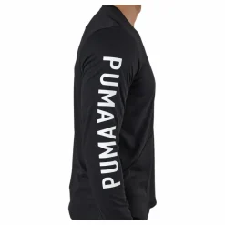 Train Logo Ls Tee Puma Black
