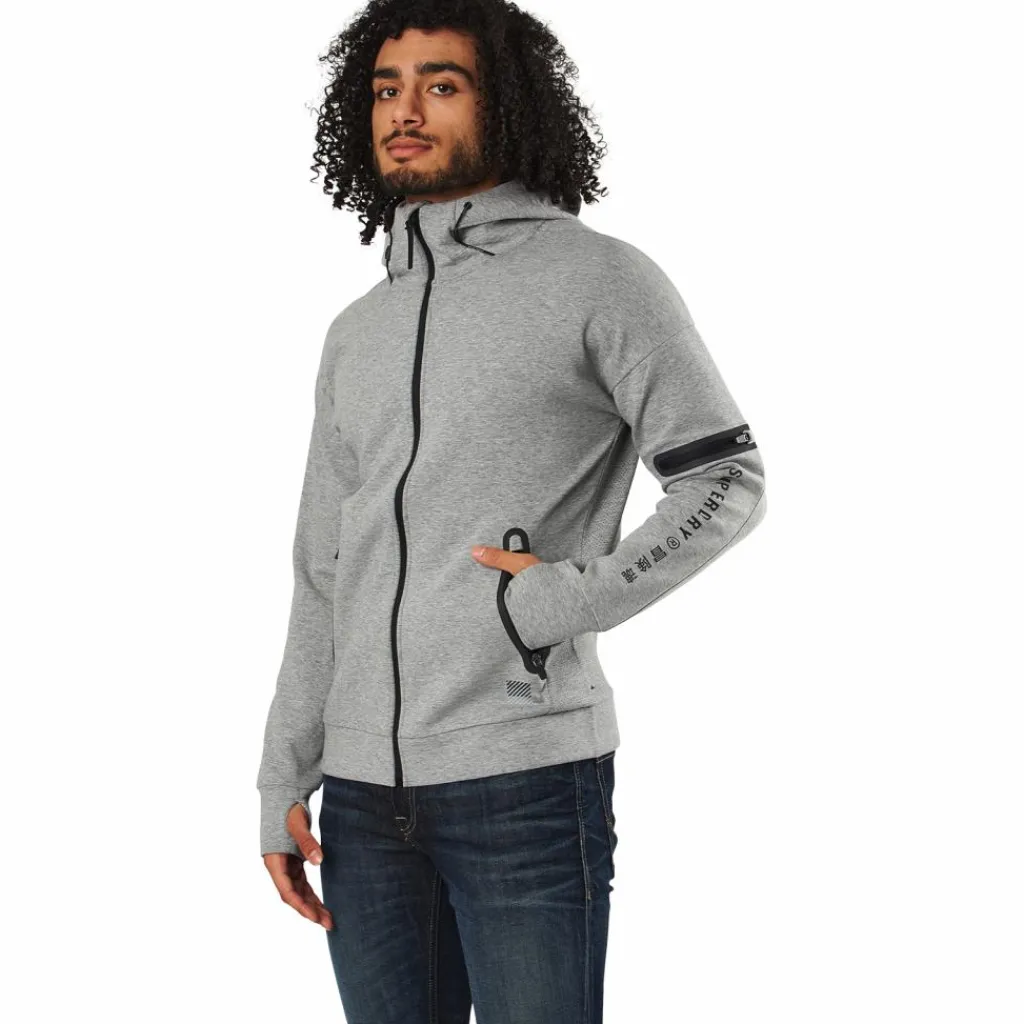 Training Gymtech Ziphood Grey Marl