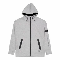 Training Gymtech Ziphood Grey Marl