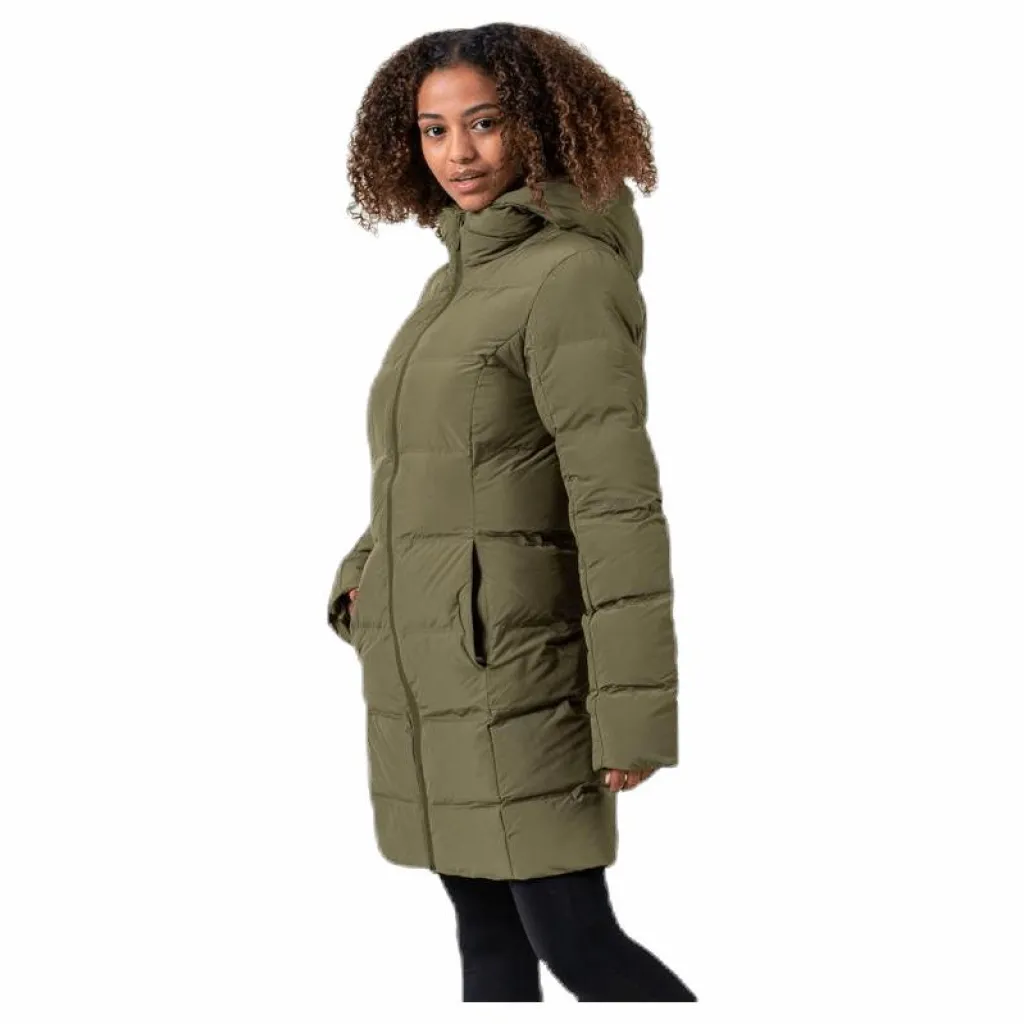 Transit Insulation Longline Jacket Green