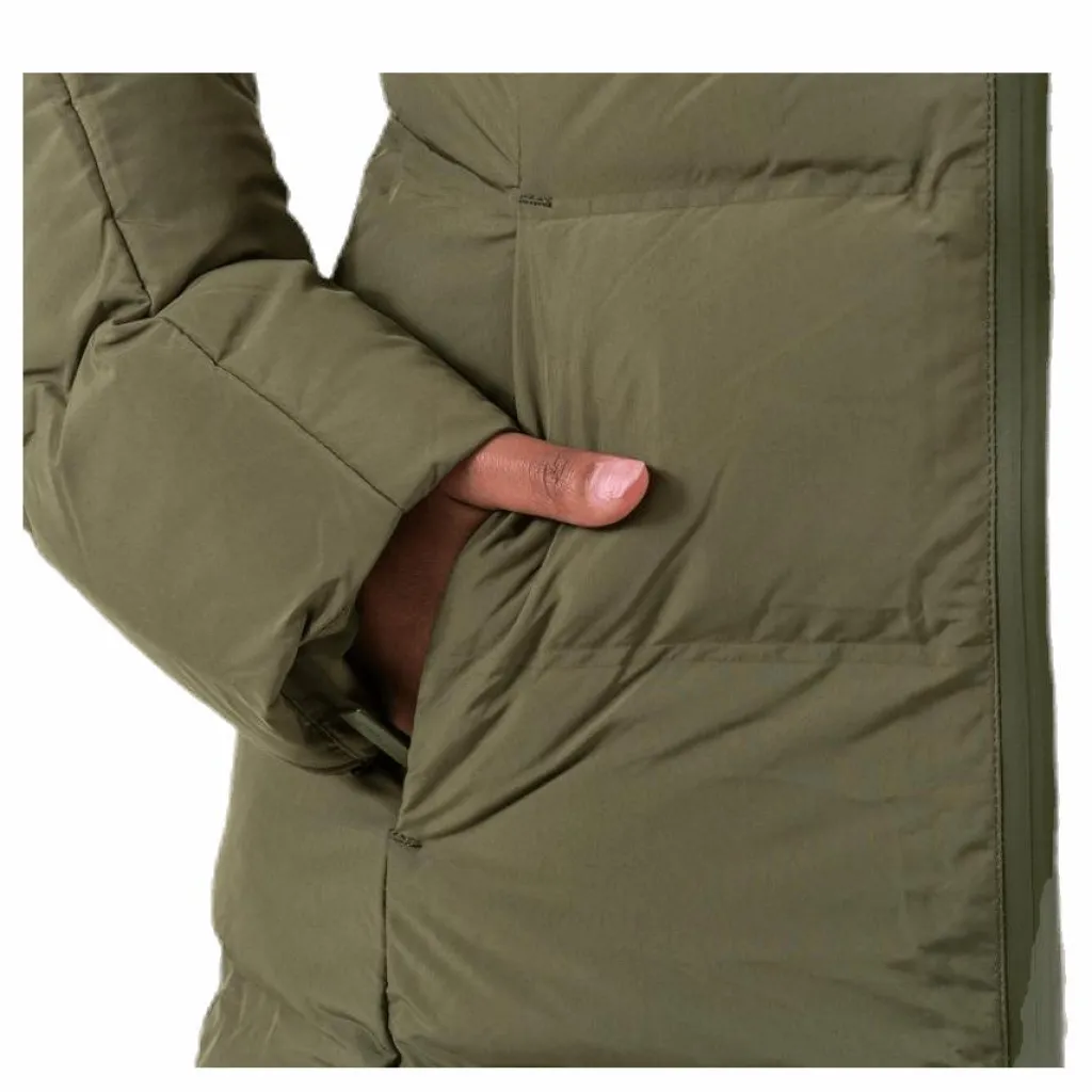 Transit Insulation Longline Jacket Green