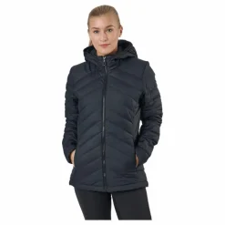 Transition Down Hoodie W Black