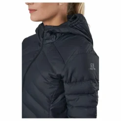 Transition Down Hoodie W Black