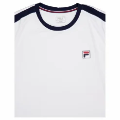 T-shirt Elias White/navy