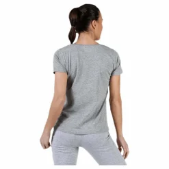 T-Shirt S/S, Logo Momba Grey