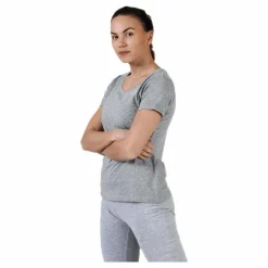 T-Shirt S/S, Logo Momba Grey