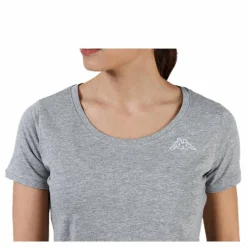 T-Shirt S/S, Logo Momba Grey