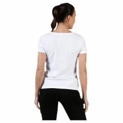 T-Shirt S/S, Logo Momba White