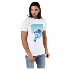 T-shirt Stockholm Recycle Moun White