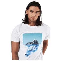 T-shirt Stockholm Recycle Moun White