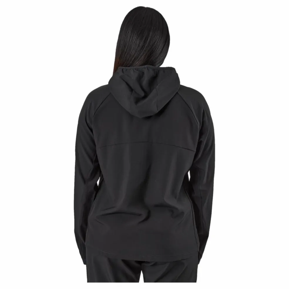 Tulip Hood Jacket Black
