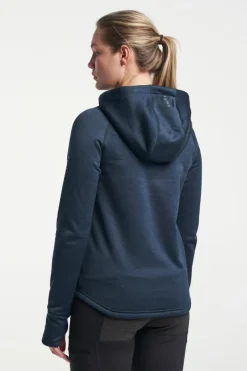 Txlite Hoodie Zip W Midnight Navy