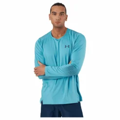 Ua Armourprint Ls Glacier Blue