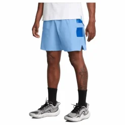 Ua Baseline Woven Short Horizon Blue