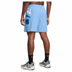 Ua Baseline Woven Short Horizon Blue