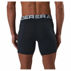 Ua Charged Cotton 6in 3 Pack Black