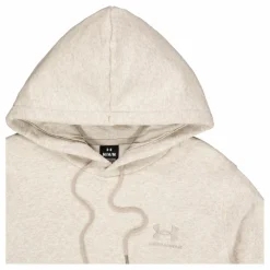 Ua Essential Fleece Hoodie Taupe