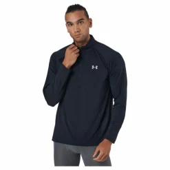 Ua Streaker Half Zip Black