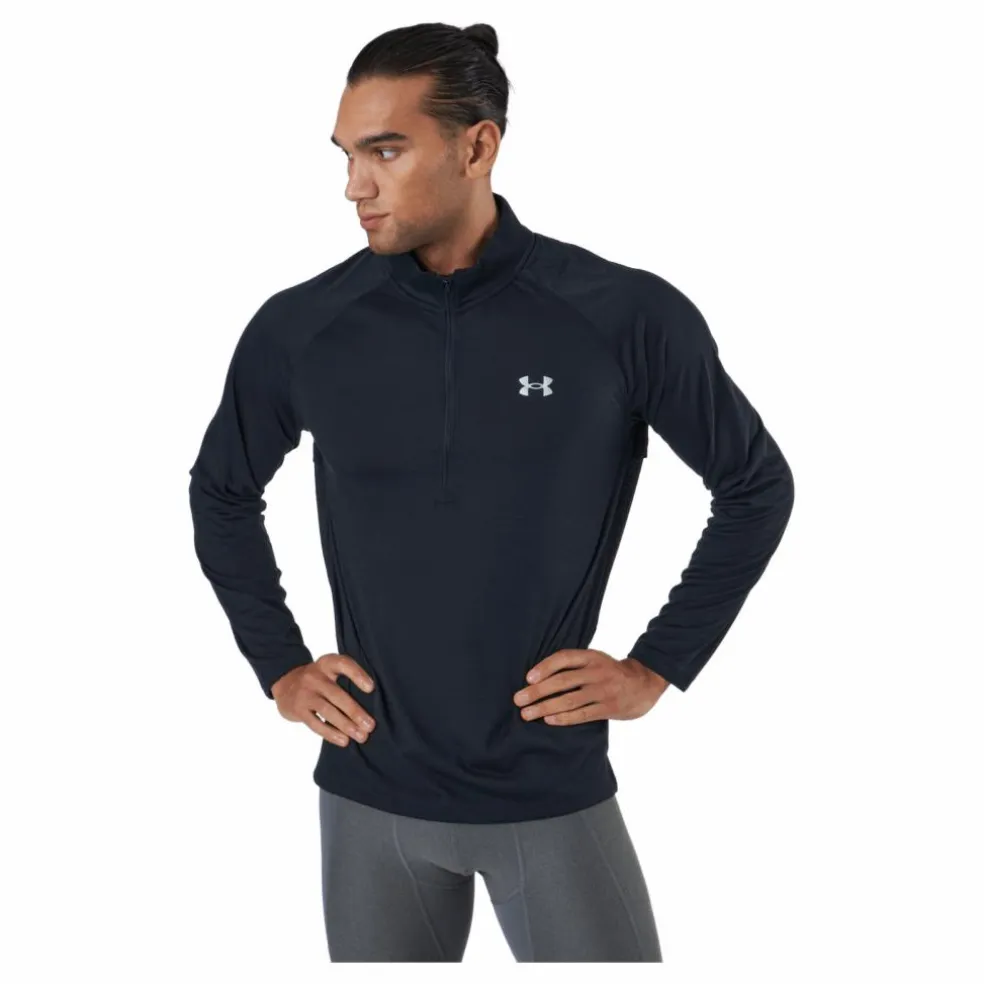 Ua Streaker Half Zip Black
