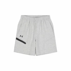 Ua Unstoppable Flc Shorts Mod Gray