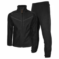 Umeå Fleece Set Black