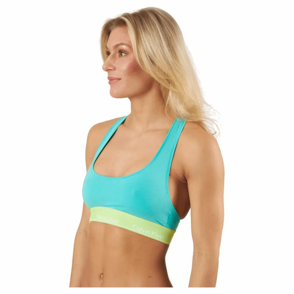 Unlined Bralette Green