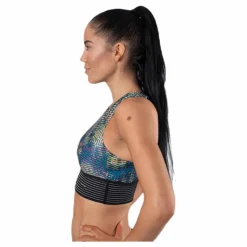 UNMTD Cropped X-Singlet Patterned