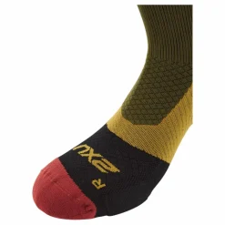 Vectr Light Cushion Crew Sock Winter Moss/chilli Oil