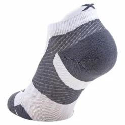 Vectr LightCushion NoShow Sock White/Grey