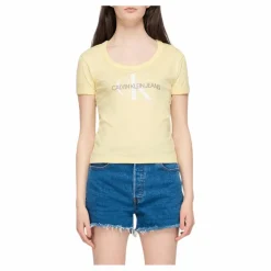 Vegetable Dye Monogram Baby Te Yellow