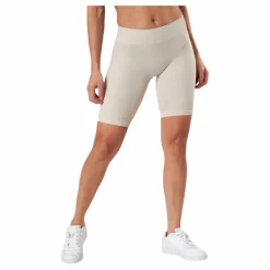 Vicky Rib Seamless Shorts Grey