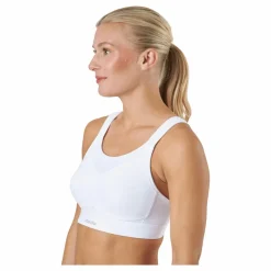 Victorious Spacer Sports Bra   White